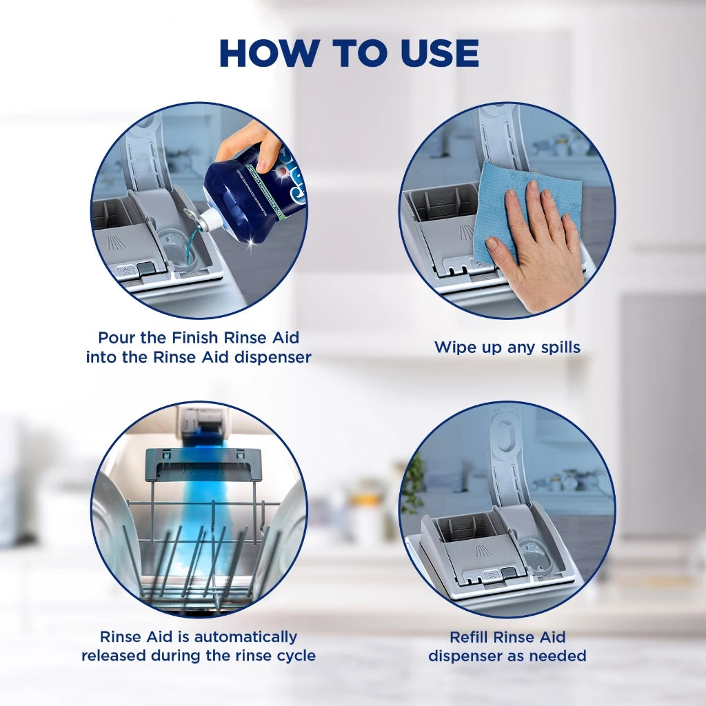 Finish Diamond Shine Rinse Aid (500ml)