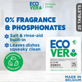 Ecover ZERO Dishwasher Tablets 25s - NO Fragrance